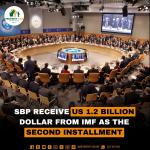 SBP Receive US 1.2 Billon Dollar from IMF as the Second Installment