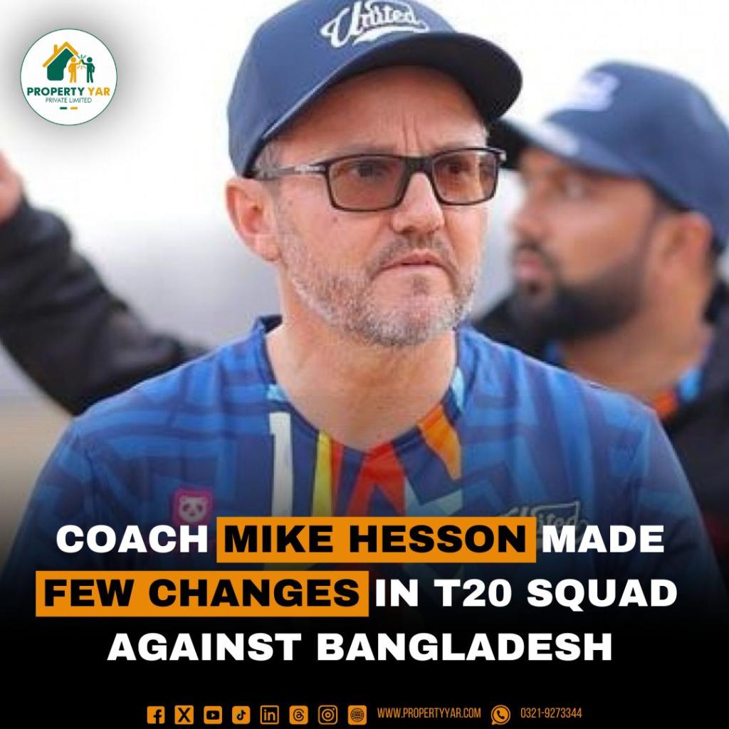 Coach Mike Hesson made few Changes in T20 Squad Against Bangladesh