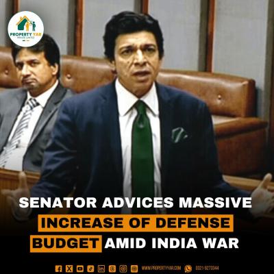 Senator Advices massive increase Defense Budget Amid India War