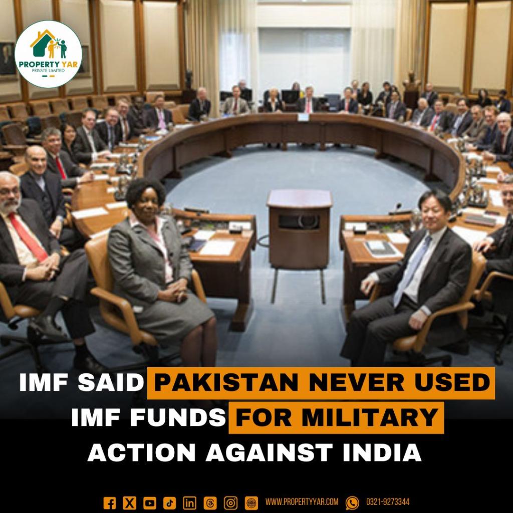 IMF Said Pakistan never used IMF funds for Military Actions against India