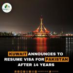 Kuwait announces to Resume Visa for Pakistan after 14 years
