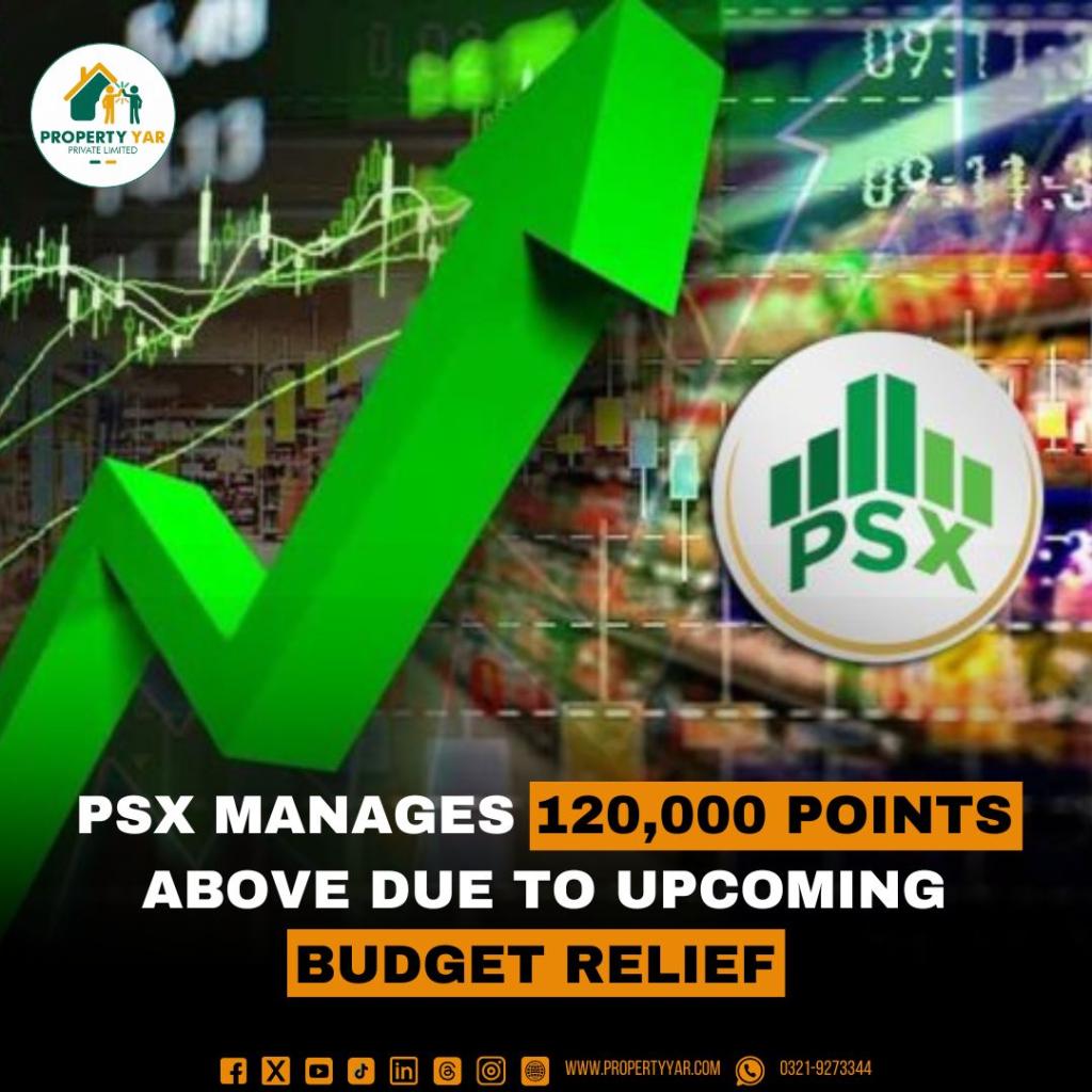 PSX Manages 120,000 Points above due to Upcoming Budget Relief