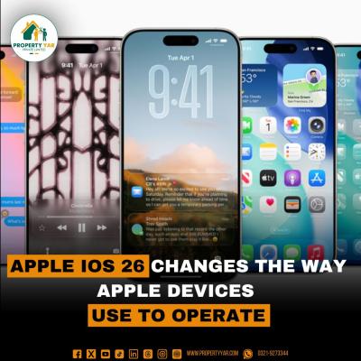 Apple IOS 26 changes the way Apple devices use to Operate
