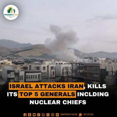 Israel attacks Iran, Kills its top 5 Generals including Nuclear Chiefs