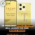 US President Donald Trump Launches his own Mobile Phone Brand
