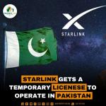 Starlink gets a Temporary License To Operate In Pakistan