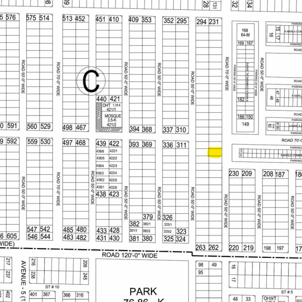 Best Deal for 1 Kanal Plot for Sale in DHA Phase 6-1