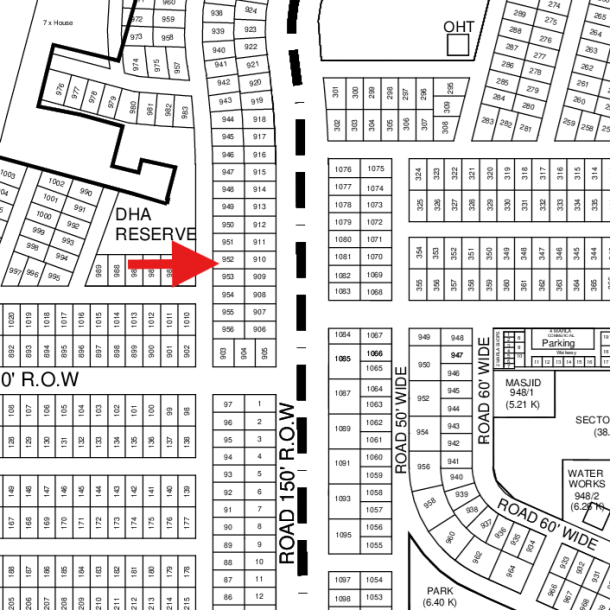 Great Opportunity To Own A 1 Kanal Plot In DHA Lahore-1