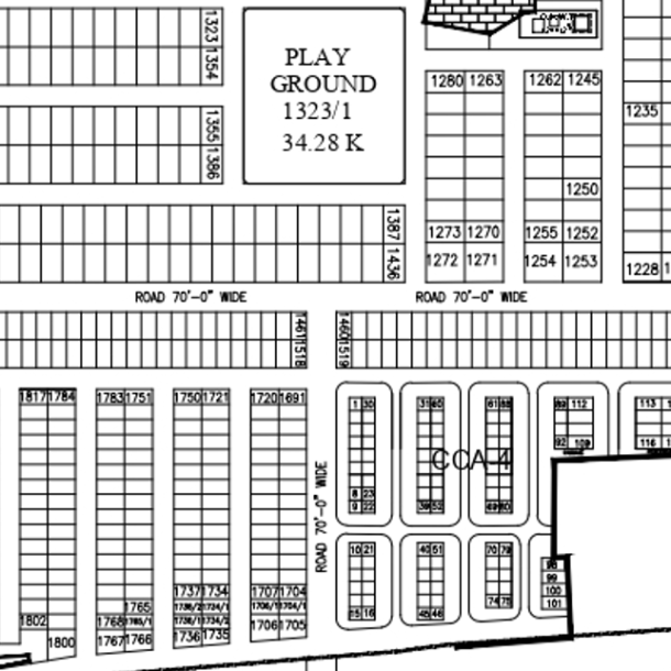 6.68 Marla Corner Commercial Plot For Sale In DHA Phase 7-1