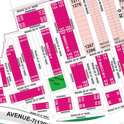 8 Marla Commercial Plot For Sale In DHA Phase 6