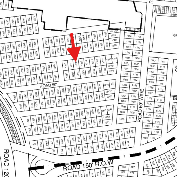Smart Investment Buy 1 Kanal Plot In DHA Lahore Plot No D- 1312-1