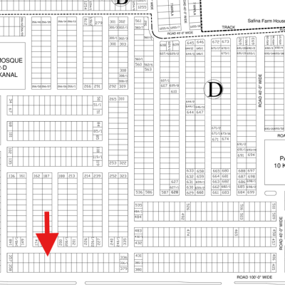 Excellent Location 1 Kanal Plot Is Available For Sale In DHA Lahore Phase 6 Block E Plot No 415