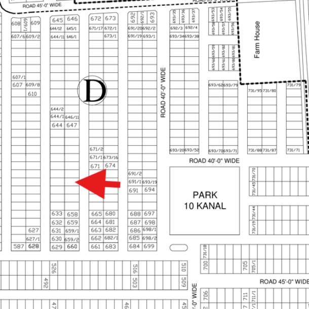 5 Marla Plot Is Available For Sale In DHA Lahore Phase 9 Town-1