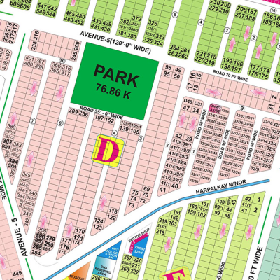 D-41/1- Residential Plot For Sale In DHA Phase 6