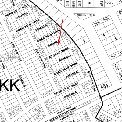 Affordable 9 Marla Plot Available in DHA Phase 4 Block KK Lahore