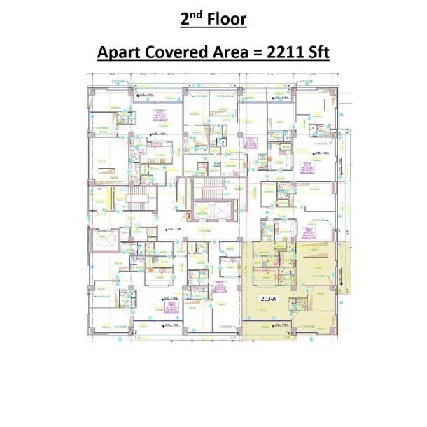 2211 sqft Penta Squre Apartment in Phase 5 DHA Lahore Digital Auction 2025-2