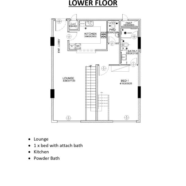 2099 sqft Penta Squre Apartment in DHA Lahore Digital Auction 2025-2