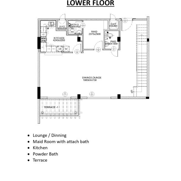2110 sqft Penta Squre Apartment in DHA Lahore Digital Auction 2025-2