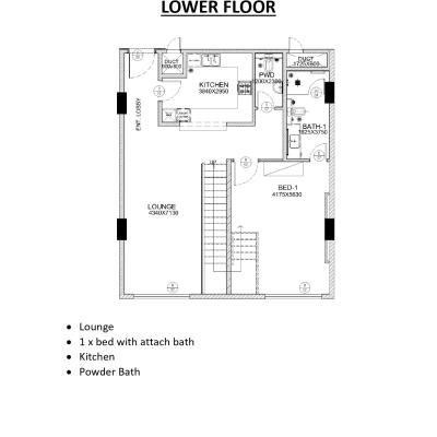 2024 sqft Penta Squre Apartment in DHA Lahore Digital Auction 2025