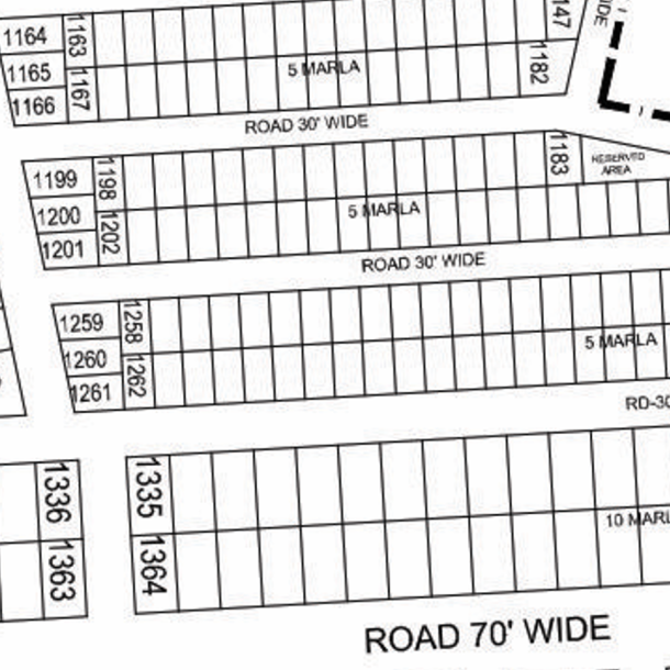 5 Marla Plot For Sale E-1223 Demand 100 Lac In DHA Phase 6-1