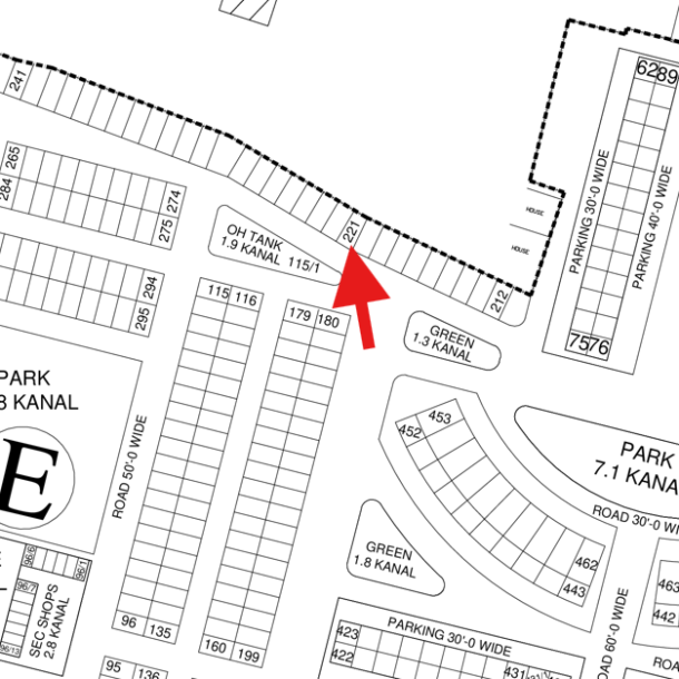 5 Marla Residential Plot Is Available For Sale In DHA Lahore-1
