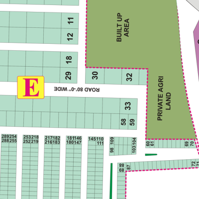 E-60- Residential Plot For Sale In DHA Phase 9 Town Lahore