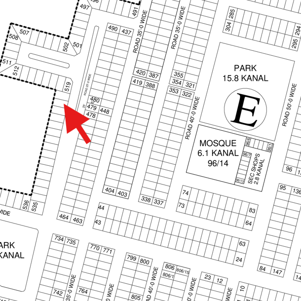 5 Marla Plot Is Available For Sale In DHA Lahore Phase 9 Town-1