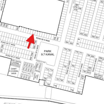 Excellent Location 5 Marla Plot Is Available For Sale In DHA Lahore Phase 9 Town