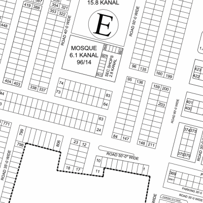7 Marla Corner Plot for sale E-748 Demand 100 Lac In DHA Phase 9 Town