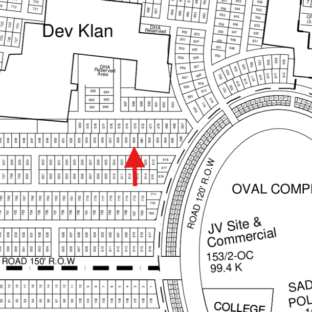 1 Kanal Residential Plot Is Available For Sale In DHA Lahore Phase 9 Prism-1