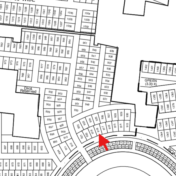 Invest In DHA Lahore 1 Kanal Prime Location Plot Is Available For Sale In DHA Lahore-1