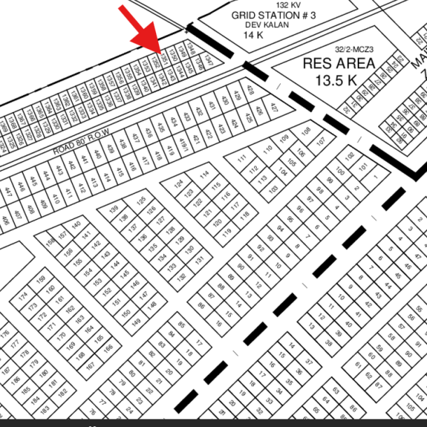 10 Marla Plot Is Available For Sale In DHA Lahore-1