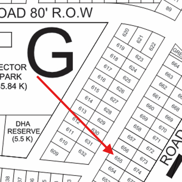 "Best Location 1 Kanal Plot for Sale in DHA Phase 9 Prism-1