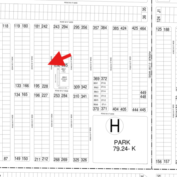 1 Kanal Near to Mosque Plot Is Available For Sale In DHA Lahore-1