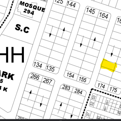 1 Kanal Plot For sale HH - 171 Demand 385 In DHA Phase 4