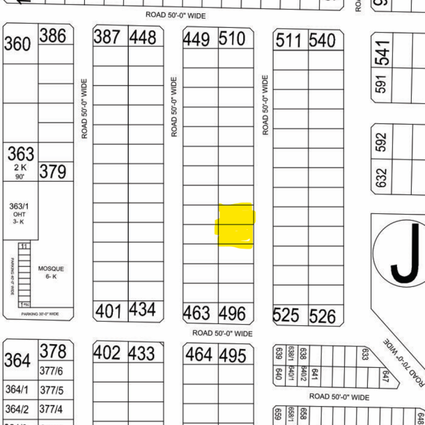 Beautiful 2 Kanal Plot Available in DHA Phase 6-1
