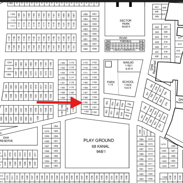 5 Marla Plot Is Available For Sale In DHA Lahore Phase 9 Prism-1