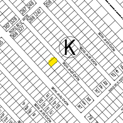 1 Kanal Plot For Sale K - 316 Demand 695 Senter Location In DHA Phase 6