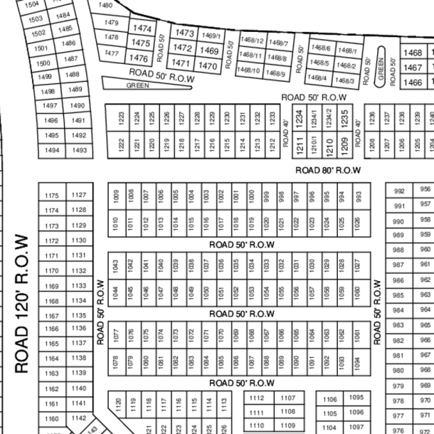 On 80 Feet Wide Road 1 Kanal Plot Available For Sale In DHA Lahore Phase 9 Prism-1