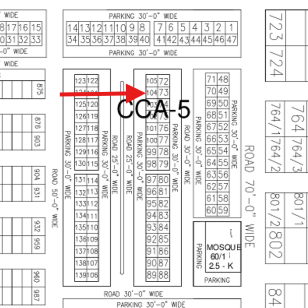Next To Corner 4 Marla Commercial Plot Available For Sale In DHA Lahore Phase 7 Block CCA5-1