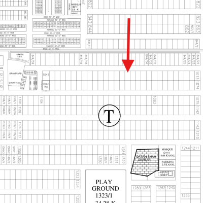 DHA Lahore Phase 7 Excellent location 1 Kanal Residential Plot Available For Sale