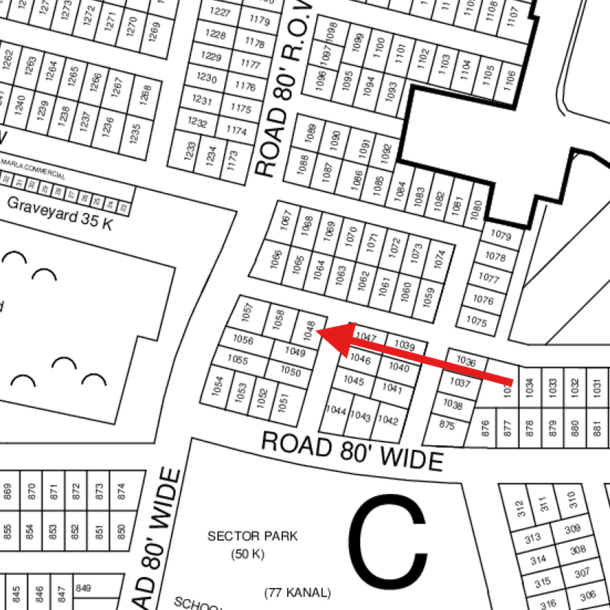 1 Kanal Residential Plot Is Available For Sale In DHA Lahore Phase 9 Prism-1