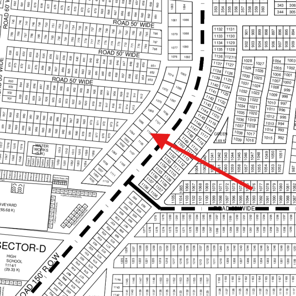 On 150 Feet Wide Road 2 Kanal Plot Is Available For Sale In DHA Lahore Phase 9 Prism-1