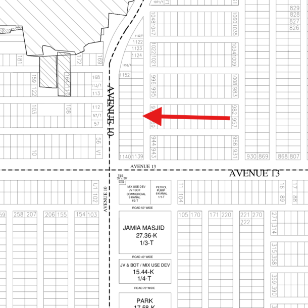 S- 1133 Best Price 1 Kanal Plot Available For Sale In DHA Lahore Phase 7-1