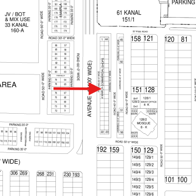 4 Marla Commercial Plot Available For Sale In DHA Lahore Phase 6