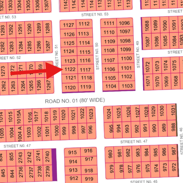 Reasonable PRice1 Kanal Plot Available For Sale In DHA Multan Sector X-1