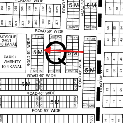 Affordable Price 5 Marla Plot Available For Sale In DHA Lahore Phase 9 Prism Block Q