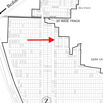 1 Kanal Plot Available For Sale In DHA Lahore Phase 7 Block Z2