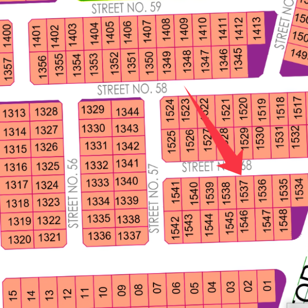 Lowest Cost 1 Kanal Plot for Sale In DHA Multan Block M-1