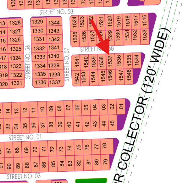 Direct Deal M-1537 Best Price 1 Kanal Plot For Sale In DHA Multan-1